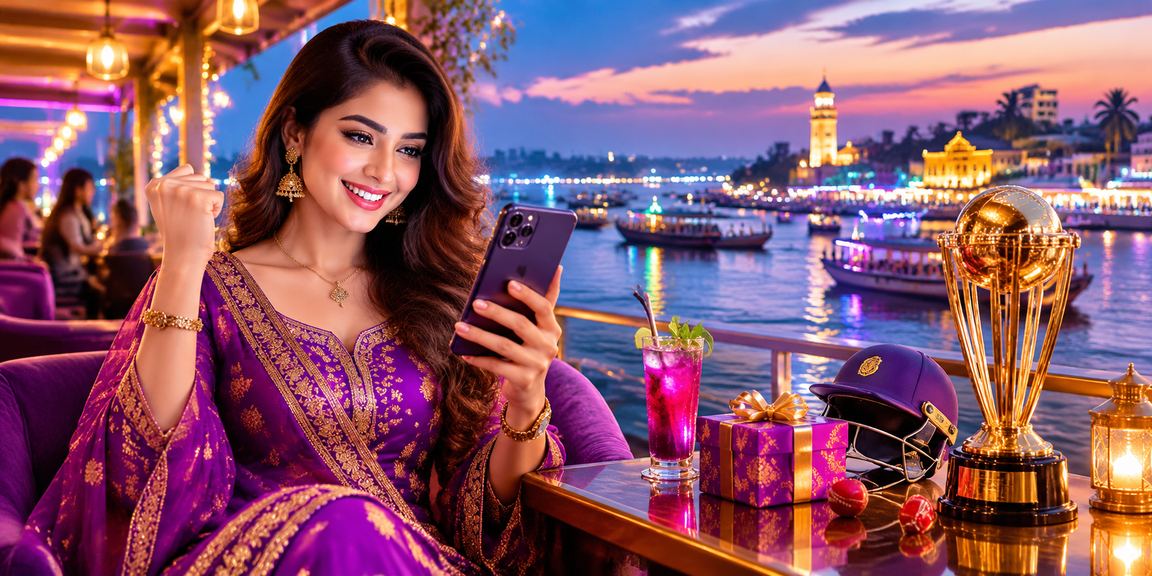 A user enjoying a cricket betting experience in Barishal