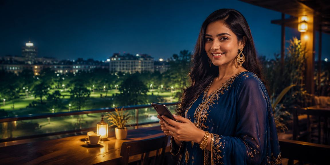 A young Bangladeshi woman in Mymensingh making a deposit on mobile